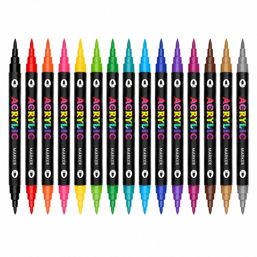 Feutres acryliques Artoo | Le rendu peinture sans pinceaux